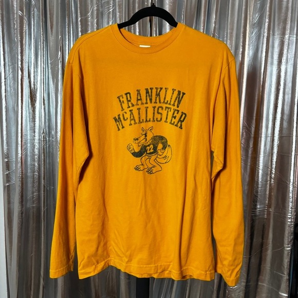 Old Navy Other - Old Navy Franklin McAllister Wolf Mascot Long Sleeve Tee
